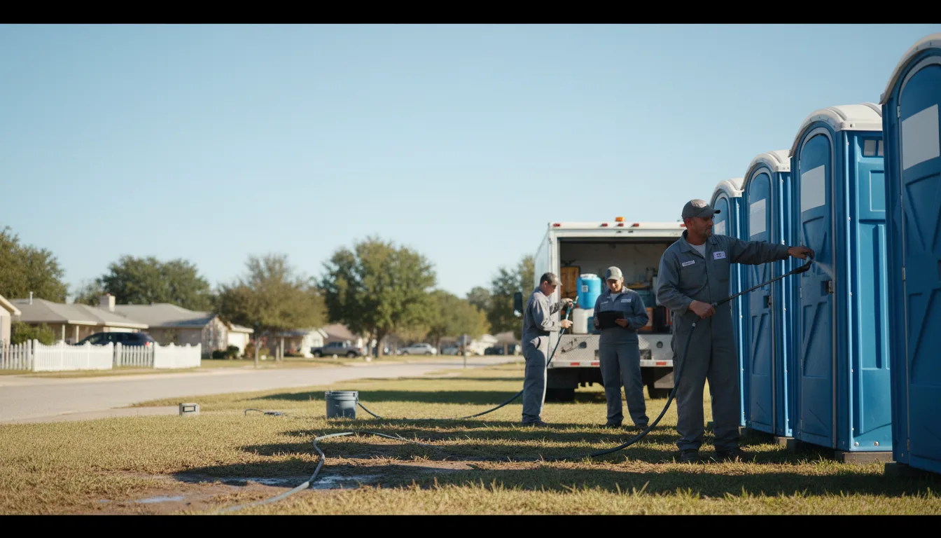 Long-Term Portable Toilet Rental in Custer, MI near me